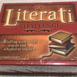 Literati Challenge Game Like NEW Bluffing with Wild words & Whimsical Stories